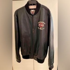 NYC Harley Davidson Jacket, Collector Item, 100% genuine leather, Large size
